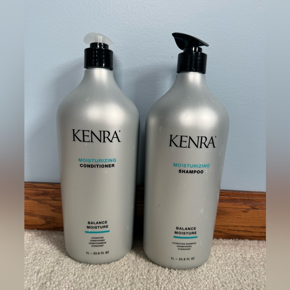 Kenra Balance Moisture Shampoo & Conditioner (Liter with pump)